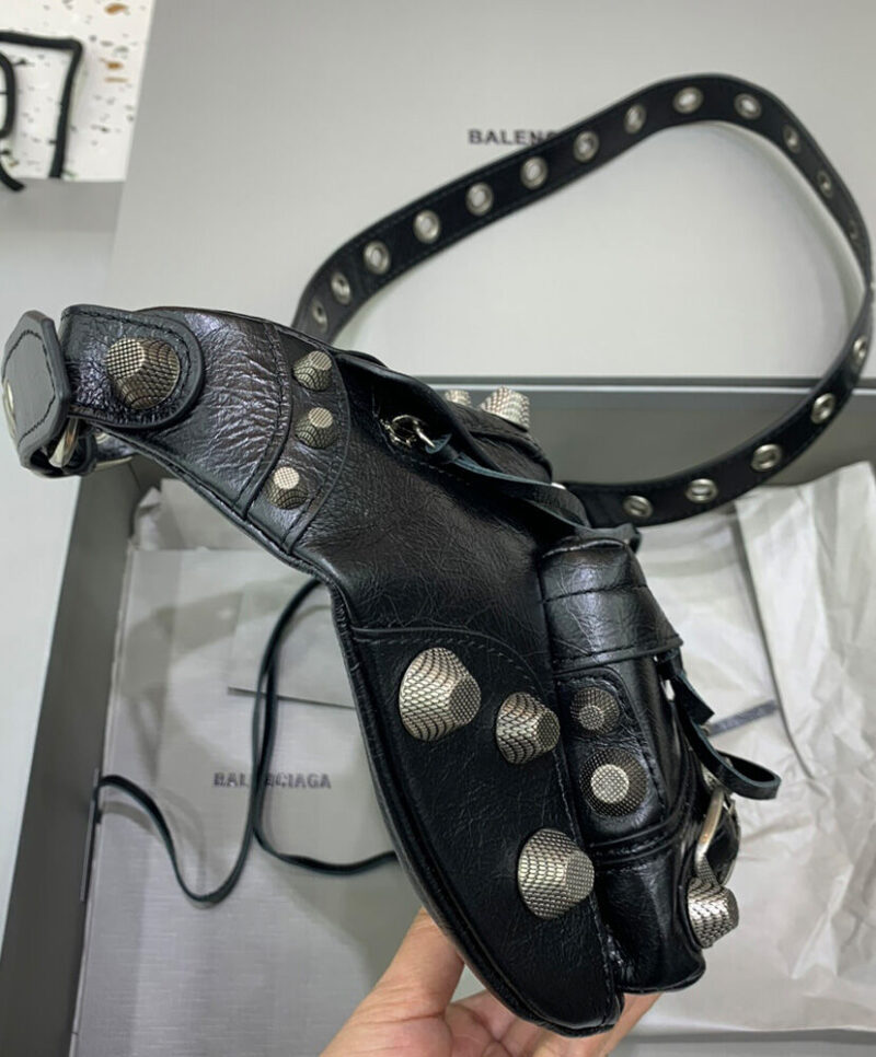 Balenciaga Le Cagole Medium Beltpack Black